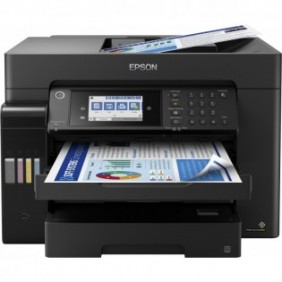 Epson EcoTank ET-16655, Jet d'encre, Impression couleur, 4800 x 1200 DPI, A3, Impression directe, Noir