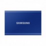 Samsung Portable SSD T7, 2 To, USB Type-C, 3.2 Gen 2 3.1 Gen 2, 1050 Mos, Protection par mot de passe, Bleu