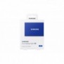 Samsung Portable SSD T7, 2 To, USB Type-C, 3.2 Gen 2 3.1 Gen 2, 1050 Mos, Protection par mot de passe, Bleu