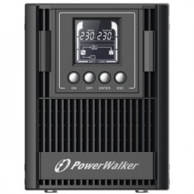 BlueWalker PowerWalker VFI 1000 AT FR, Double-conversion en ligne, 1 kVA, 900 W, Sinusoïde pur, 80 V, 300 V