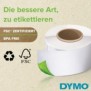 Dymo LabelWriter™ Durable - 19 x 64mm, Blanc, Imprimante d'étiquette adhésive, Polypropylène , 1,9 cm, 6,4 cm, 300 g