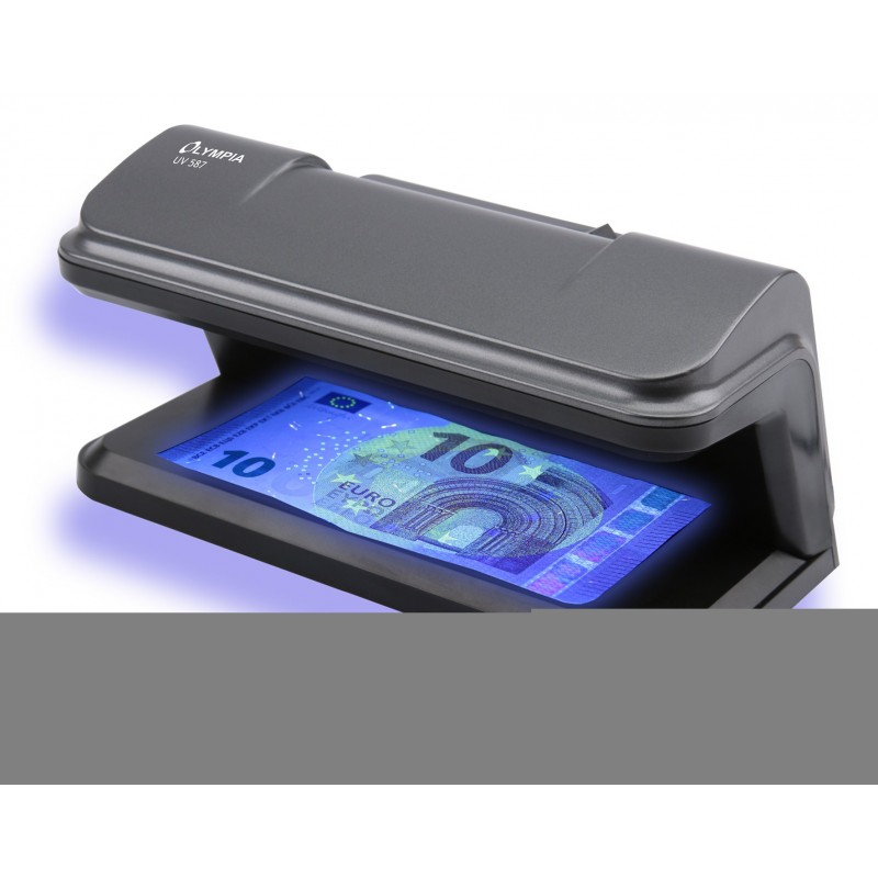 Olympia UV 587, Multi-devises, Ultraviolet , Noir, 2 lampe, 3 W, Batterie