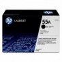 HP 55A toner LaserJet noir authentique, 6000 pages, Noir, 1 pièce