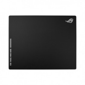 ASUS ROG Moonstone Ace L, Noir, Motif, Silicone, Verre trempé, Base antidérapante, Tapis de souris de jeu