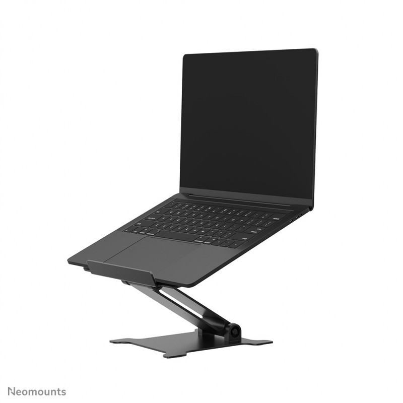 Neomounts DS20-740BL1 Support pour ordinateur portable 11-15" - ajustement en hauteur - pliable - compact - universel, Supports de Laptop, Noir, Aluminium, 27,9 cm 11", 38,1 cm 15", 5 kg