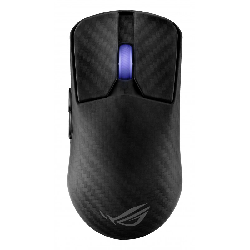 ASUS ROG Harpe Ace Extreme, Droitier, Optique, RF Wireless + Bluetooth + USB Type-A, 42000 DPI, Noir