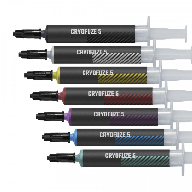 Cooler Master Cryofuze 5, Pâte thermoconductible, Jaune, 240 C, -50 C, 100 Pa*s, UC