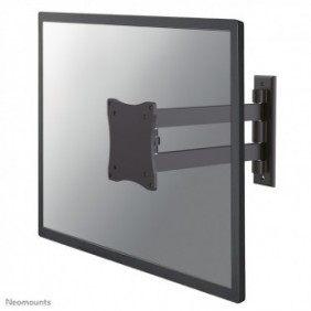 Neomounts FPMA-W820BLACK Support d'écran mural 10-27" - orientable, 75 x 75 mm, 100 x 100 mm, 0 - 90, 0 - 180, Aluminium, Noir
