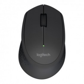 Logitech M280, Droitier, Optique, RF sans fil, 1000 DPI, Noir