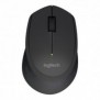 Logitech M280, Droitier, Optique, RF sans fil, 1000 DPI, Noir
