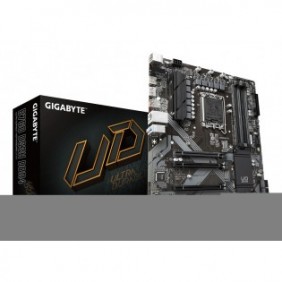 Gigabyte B760 DS3H DDR4 Carte Mère - Prend en charge les processeurs Intel Core 14e génération, VRM numérique 18+2+1 phases, jusqu'à 5333MHz DDR4 , 2xPCIe 4.0 M.2, LAN GbE, USB 3.2 Gen 2, Intel, LGA 1700, Intel® Celeron®, Intel® Core™ i3