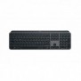 Logitech MX Keys S, Sans fil, Bluetooth, Commutateur de touche « ciseaux », QWERTZ, LED, Graphite