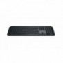 Logitech MX Keys S, Sans fil, Bluetooth, Commutateur de touche « ciseaux », QWERTZ, LED, Graphite
