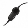 Logitech 981-000587, Avec fil, BureauCentre d'appels, 20 - 20000 Hz, 80 g, Casque, Noir