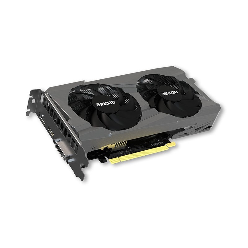 Inno3D GeForce RTX 3050 Twin X2, GeForce RTX 3050, 6 Go, GDDR6, 96 bit, 7680 x 4320 pixels, PCI Express 4.0