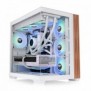 Thermaltake View 380 WS ARGB, Midi Tower, PC, Blanc, ATX, micro ATX, Mini-ITX, SPCC, Verre trempé, Gaming