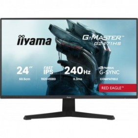 Iiyama G-MASTER G2471HS-B1, 60,5 cm 23.8", 1920 x 1080 pixels, Full HD, Noir