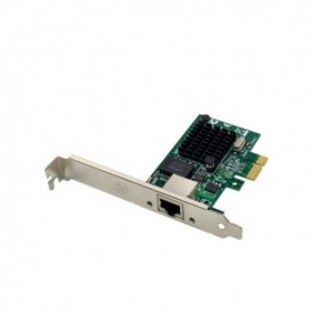 LevelOne GNC-0112, Interne, Avec fil, PCI Express, Ethernet, 1000 Mbits, Noir, Vert, Argent