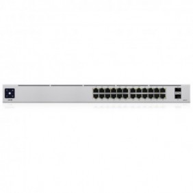 Ubiquiti UniFi 24-Port PoE, Géré, L2L3, Gigabit Ethernet 101001000, Connexion Ethernet, supportant l'alimentation via ce port , Grille de montage, 1U