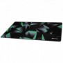 Sharkoon SKILLER SGP30, Noir, Vert, Gris, Motif, Caoutchouc, Textile, Base antidérapante, Tapis de souris de jeu