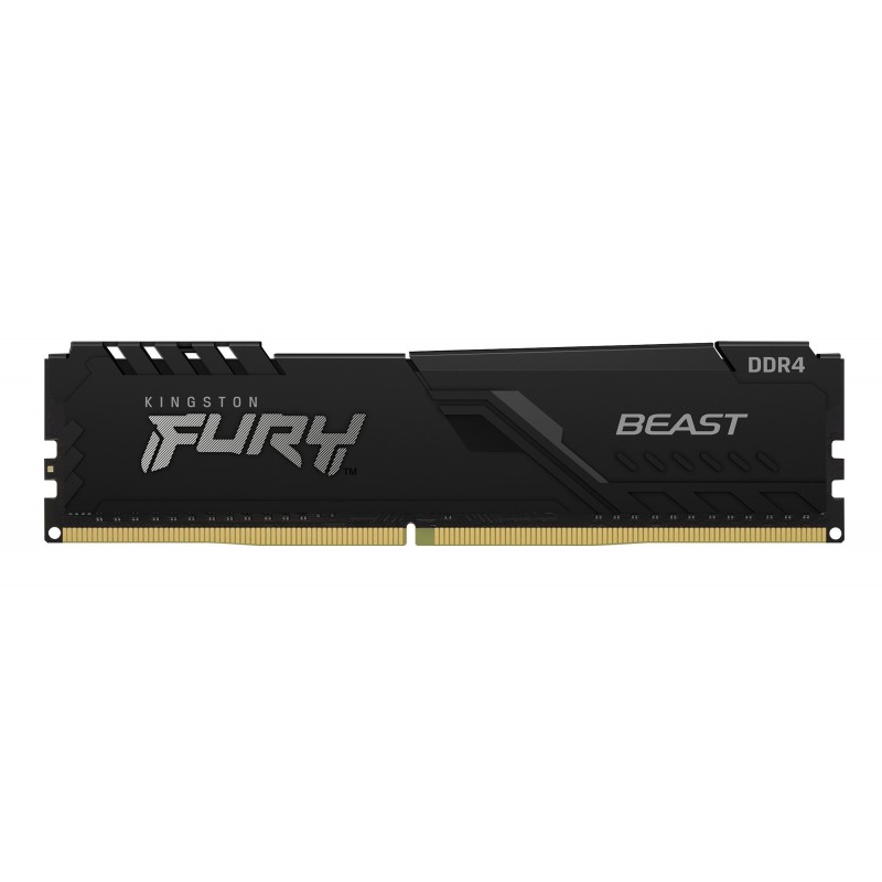 Kingston FURY Beast 8Go 3600MTs DDR4 CL17 DIMM Black, 8 Go, 1 x 8 Go, DDR4, 288-pin DIMM