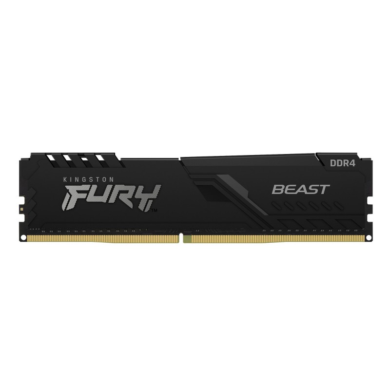 Kingston FURY Beast 16Go 3600MTs DDR4 CL18 DIMM Black, 16 Go, 1 x 16 Go, DDR4, 288-pin DIMM