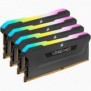 Corsair Vengeance RGB Pro CMH64GX4M4E3200C16, 64 Go, 4 x 16 Go, DDR4, 3200 MHz, 288-pin DIMM, Noir