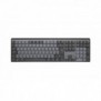 Logitech 920-010748, Sans fil, RF sans fil + Bluetooth, Clavier mécanique, QWERTZ, LED, Graphite