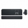 Logitech 920-010926, Sans fil, RF sans fil + Bluetooth, Commutateur de touche « ciseaux », QWERTZ, LED, Graphite