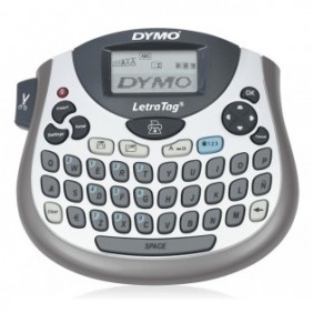 Dymo LetraTag 100T, QWERTZ, Argent
