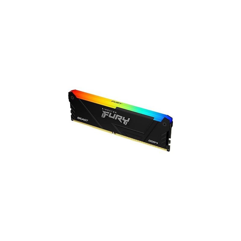Kingston FURY Beast 32GB 3200MTs DDR4 CL16 DIMM RGB, 32 Go, 1 x 32 Go, DDR4, 288-pin DIMM