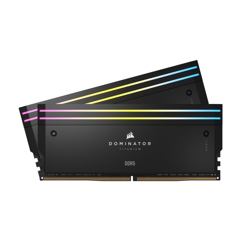 Corsair Dominator Titanium CMP32GX5M2B6000C30, 32 Go, 2 x 16 Go, DDR5, 6000 MHz, 288-pin DIMM