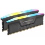 Corsair Vengeance RGB CMH32GX5M2B5600Z40, 32 Go, 2 x 16 Go, DDR5, 5600 MHz, 288-pin DIMM, Noir