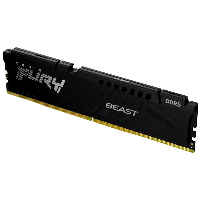 Kingston FURY Beast 16GB 6000MTs DDR5 CL36 DIMM Black EXPO, 16 Go, 1 x 16 Go, DDR5, 288-pin DIMM