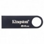 Kingston DataTraveler 64 Go SE9 G3 - Nickel foncé, 64 Go, USB Type-A, 3.2 Gen 1 3.1 Gen 1, 220 Mos, Sans capuchon, Noir
