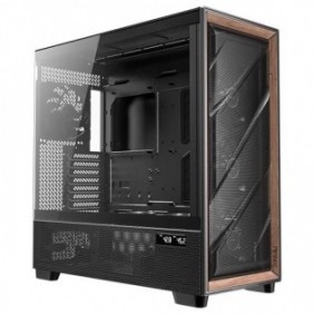 Antec FLUX PRO EUV, Full Tower, PC, Noir, Bois, ATX, EATX, ITX, micro ATX, Verre, Plastique, Acier, Verre trempé, Bois, Jouer