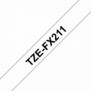 Brother TZE-FX211, Noir sur blanc, TZe, Noir, Transfert thermique, Chine, 5 année