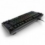 Sharkoon SGK25, 75%, Avec fil, USB, QWERTZ, LED RGB, Noir