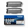 Brother TN-2320TWIN, Noir, 1 pièce