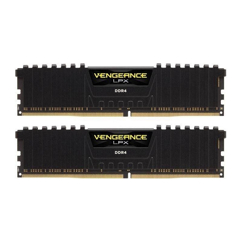 Corsair Vengeance LPX 32GB DDR4-2133, 32 Go, 2 x 16 Go, DDR4, 2133 MHz, 288-pin DIMM, Noir