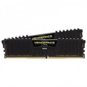 Corsair Vengeance LPX , 16 Go, 2 x 8 Go, DDR4, 3200 MHz, 288-pin DIMM, Noir