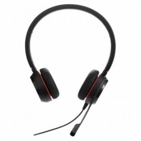 Jabra Evolve 20, Avec fil, BureauCentre d'appels, 150 - 7000 Hz, 132 g, Casque, Noir