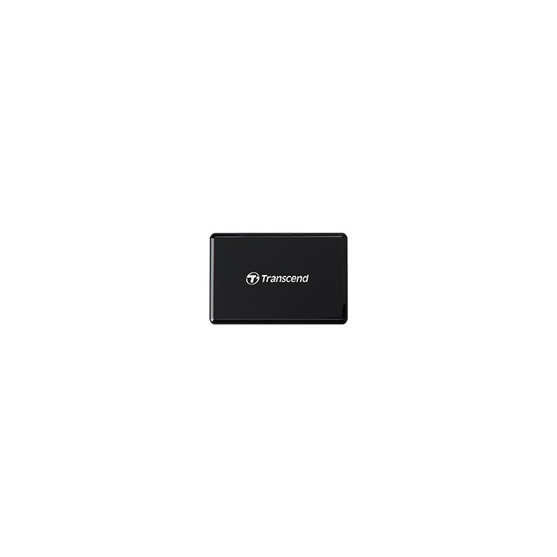 Transcend TS-RDF9K2, CF, MicroSDHC, MicroSDXC, SDHC, SDXC, Noir, CEFCCBSMIKCRCMEAC, Micro-USB, USB, 5 V