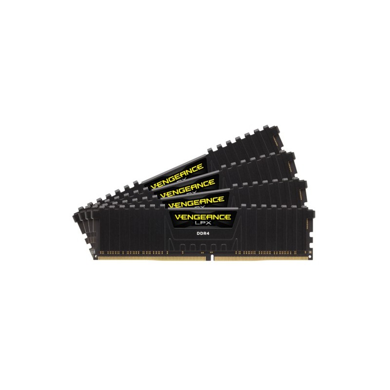 Corsair Vengeance LPX CMK64GX4M4E3200C16, 64 Go, 4 x 16 Go, DDR4, 3200 MHz, 288-pin DIMM