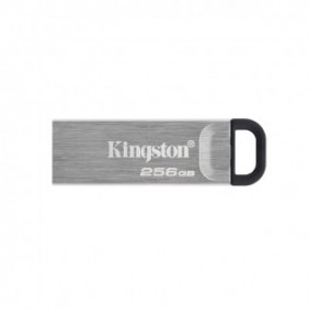 Kingston DataTraveler Clé USB Kyson 256 Go, 256 Go, USB Type-A, 3.2 Gen 1 3.1 Gen 1, 200 Mos, Sans capuchon, Argent