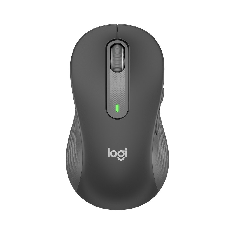 Logitech Signature M650 L, Gauche, Optique, Bluetooth, 4000 DPI, Graphite