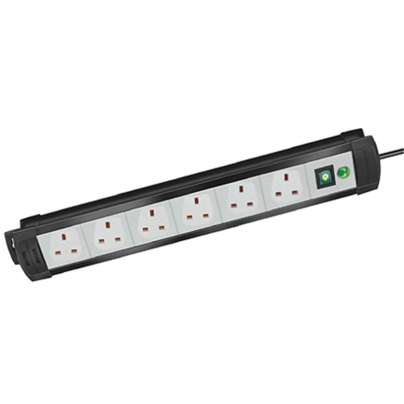 Brennenstuhl Steckdosenleiste Premium-Line 6x UK - Power Strip