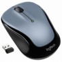 Logitech M325s, Ambidextre, Optique, RF sans fil, 1000 DPI, Noir, Gris