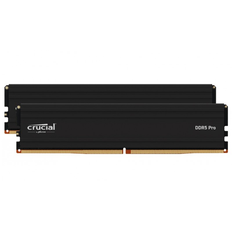 Crucial Pro CP2K24G56C46U5, 48 Go, 2 x 24 Go, DDR5, 5600 MHz, 288-pin DIMM