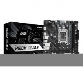 ASRock H610M-H2M.2, Intel, LGA 1700, Intel Core i3 12th Gen, Intel Core i3 13th Gen, Intel Core i3 14th Gen, Intel Core i5 12th Gen,..., DDR4-SDRAM, 64 Go, DIMM